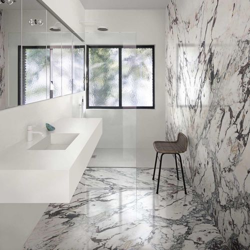 Piastrella aspetto marmo - GRANDE MARBLE LOOK - MARAZZI - in gres porcellanato / opaca / finitura naturale
