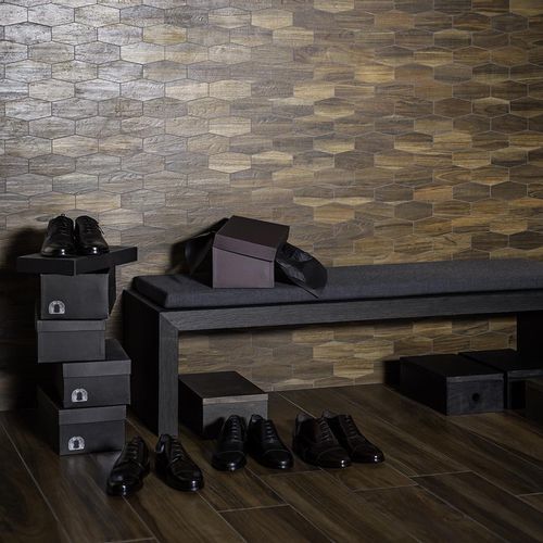 Piastrella in gres porcellanato - TREVERKCHIC - MARAZZI - opaca / finitura naturale / testurizzata