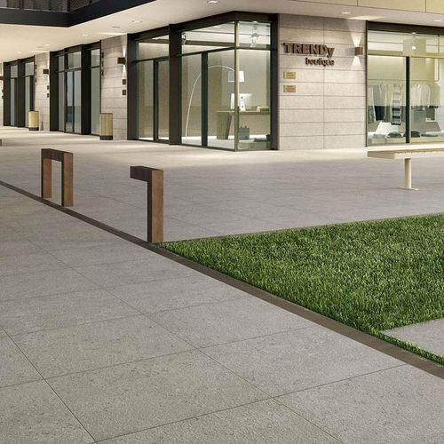 Piastrella in gres porcellanato - MYSTONE GRIS FLEURY20 - MARAZZI - opaca / finitura naturale / da esterno