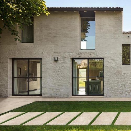 Piastrella in gres porcellanato - MYSTONE LIMESTONE20 - MARAZZI - opaca / finitura naturale / da esterno
