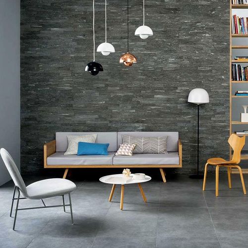 Piastrella in gres porcellanato - MYSTONE SILVERSTONE - MARAZZI - opaca / finitura naturale / da interno
