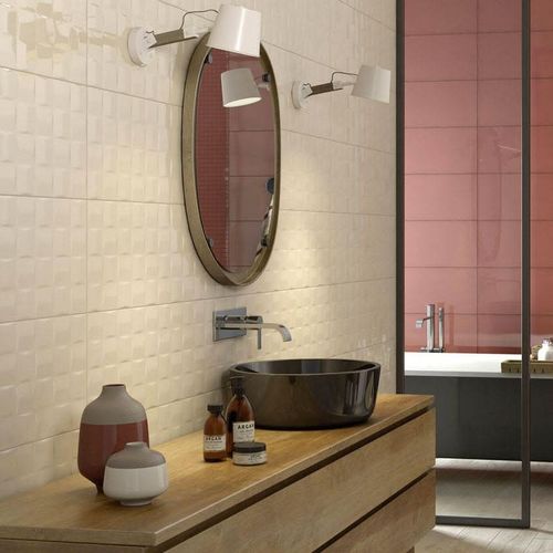 Piastrella in gres porcellanato - POTTERY - MARAZZI - lucida / 3D / strutturata
