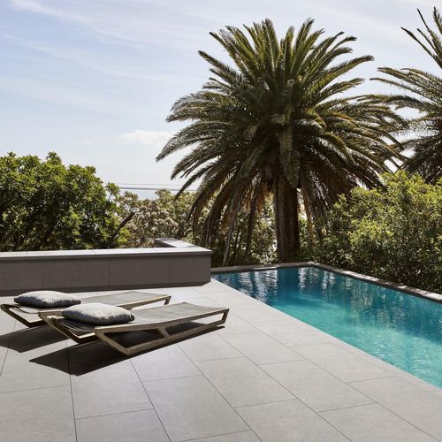 Piastrella in gres porcellanato - MYSTONE MOON20 - MARAZZI - levigata / da esterno / da pavimento