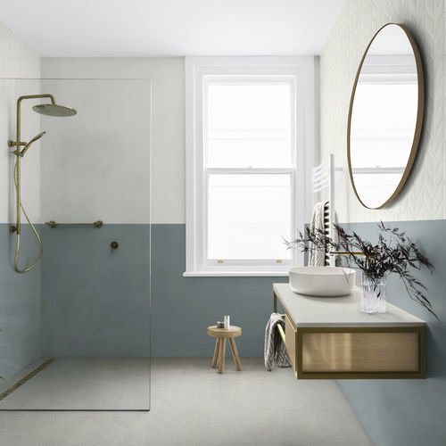 Piastrella in marmo - FLORA - MARAZZI - strutturata / finitura pietra / da interno