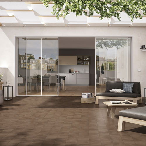 Piastrella in gres porcellanato - BISQUE - MARAZZI - opaca / finitura naturale / da esterno