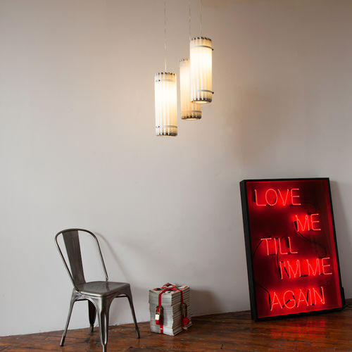 Lampada a sospensione - TL8V  - Castor - in alluminio / in acciaio / contemporanea