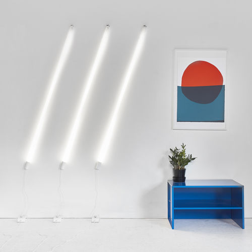 Applique contemporanea - INDUCTION  - Castor - da interno / cilindrica / per uso residenziale