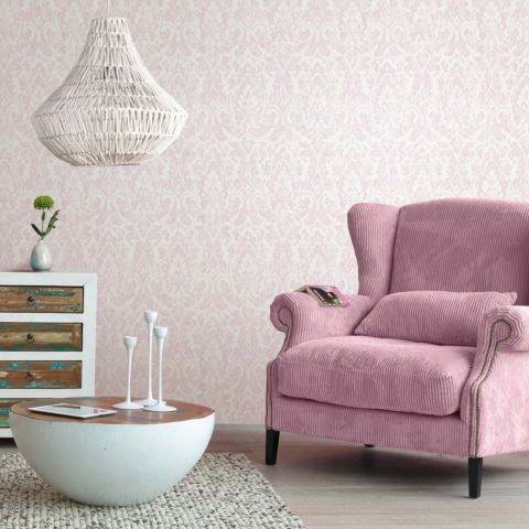 Carta da parati contemporanea - SOUVENIR - Rasch - con motivi floreali / con motivo toile de jouy / damasco