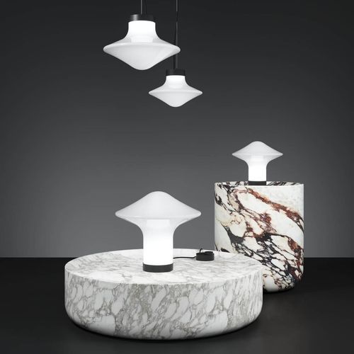 Lampada a sospensione - TROTTOLA - BROKIS - da tavolo / da pavimento / in vetro