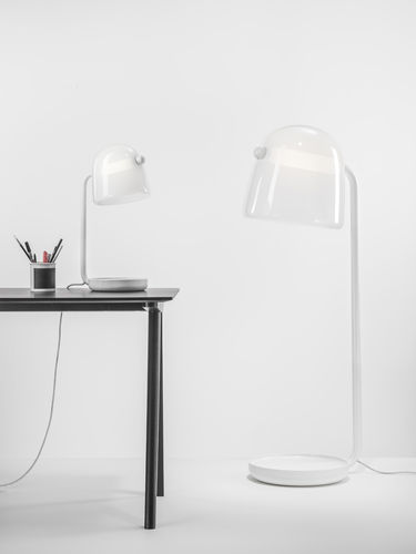 Lampada da tavolo - MONA : PC950 - BROKIS - in legno / in vetro soffiato / contemporanea