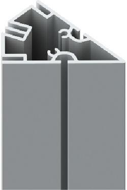 Profilo in alluminio - WP 840 - OCTANORM - ad angolo / per carpenteria / a montante e traversa