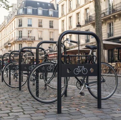 Rastrelliera per biciclette a pavimento - MURANO - CITYNOX - per spazi pubblici / per zone urbane / in acciaio galvanizzato