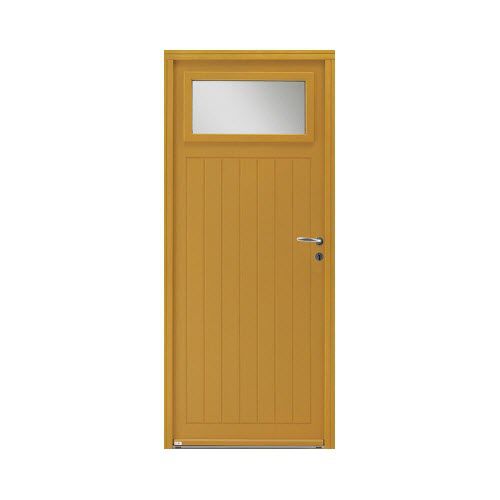 Porta di servizio - AURÉLIE - ZILTEN - in legno esotico / battente / contemporanea