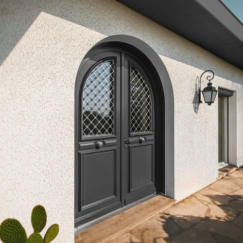 Porta d'ingresso - LUTECE - ZILTEN - in rovere / battente / classica