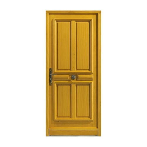 Porta d'ingresso - CHAVENON - ZILTEN - in rovere / battente / classica