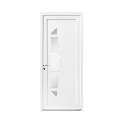 Porta d'ingresso - MILKY 2 - ZILTEN - in PVC / battente / contemporanea