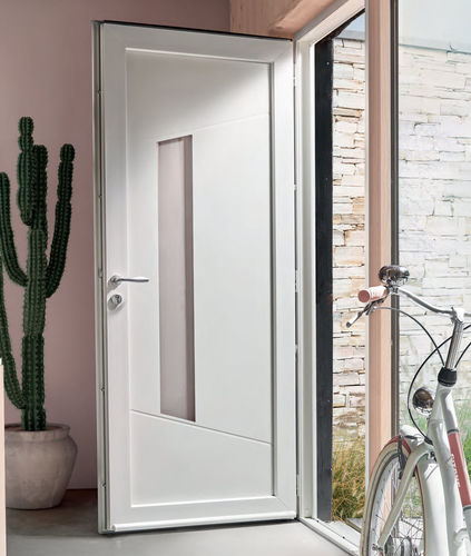 Porta d'ingresso - KELLYS 5 - ZILTEN - in PVC / battente / contemporanea