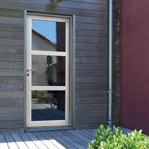 Porta d'ingresso - HOLLY 3 - ZILTEN - in PVC / battente / contemporanea
