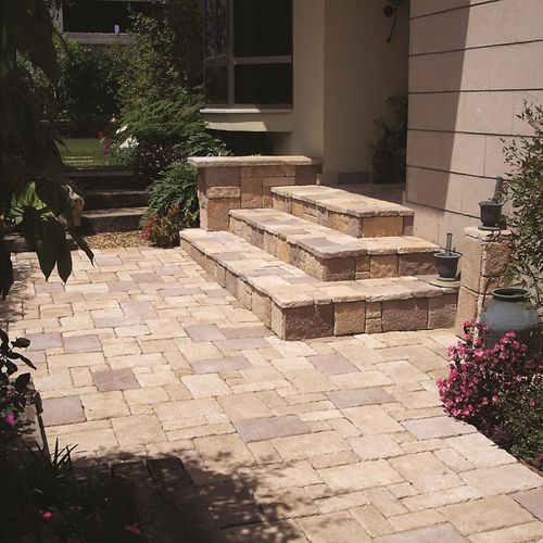 Pavé in calcestruzzo - ESTATE - Mathios SA - da esterno / per pedoni / antiscivolo