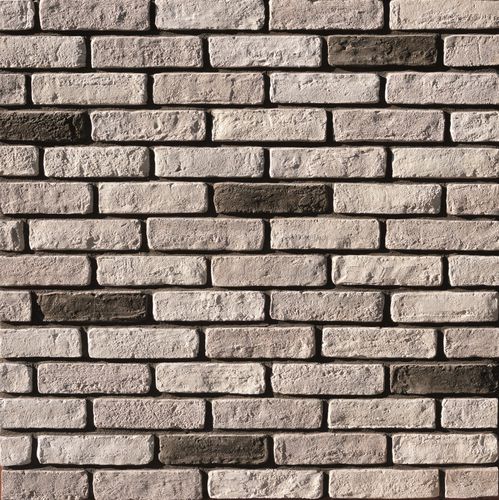 Mattone faccia a vista decorativo - MASTERBRICK WHITE GRAINED - Mathios SA - in calcestruzzo / per esterni / indoor