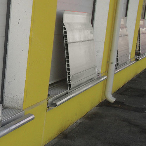 Pedana di carico ad azionamento manuale - ALUMINIUM - KOPRON - verticale