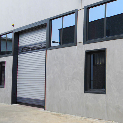 Porta industriale avvolgibile - FAST WALL - KOPRON - in acciaio galvanizzato / in acciaio verniciato / automatica