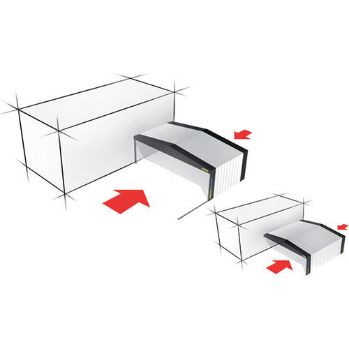 Capannone prefabbricato - SINGLE-SLOPE PVC SIDE - KOPRON - industriale