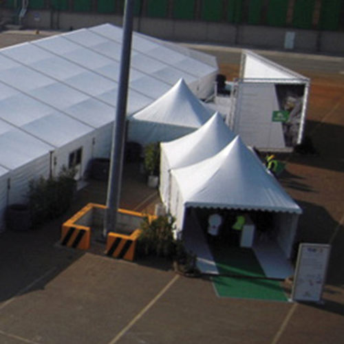 Gazebo in PVC - ENTRANCE  - KOPRON - tetto in tela / con struttura in acciaio / con struttura in alluminio