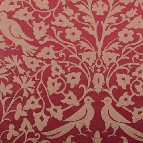 Tessuto da tappezzeria - SILK TRADITIONS : AUDUBON - DURALEE DESIGNER - a fiori / in lino / in seta