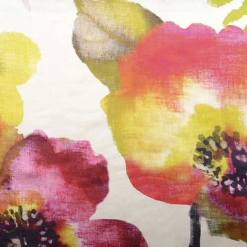 Tessuto da tappezzeria - SILK TRADITIONS : BONITA - DURALEE DESIGNER - a fiori / in cotone / in seta