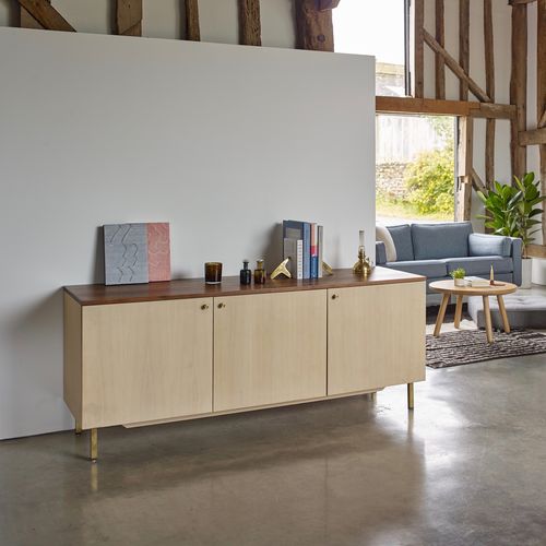 Credenza contemporanea - Two - ANOTHER COUNTRY - in rovere / impiallacciata in legno / in frassino