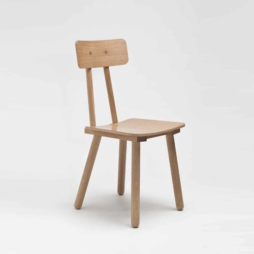 Sedia da pranzo contemporanea - Another - ANOTHER COUNTRY - da interno / in rovere / in legno compensato
