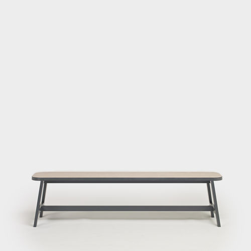 Panca contemporanea - Three - ANOTHER COUNTRY - in rovere / in faggio / in legno laccato