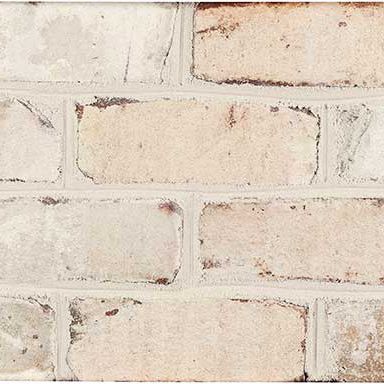 Mattone per facciata - CHESAPEAKE PEARL - PINE HALL BRICK - pieno / bianco / blu