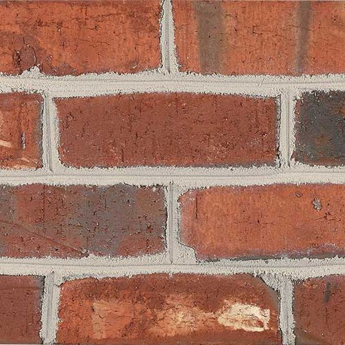 Mattone per facciata - RUSTIC VILLAGE - PINE HALL BRICK - pieno / rosso / arancione