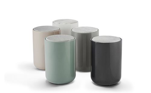 Tavolo d'appoggio contemporaneo - BALA HI - SE LONDON - in metallo / in marmo / in ceramica