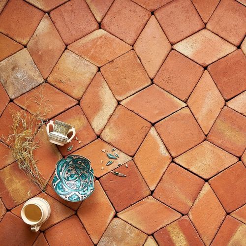 Piastrella in terracotta - PROMETHEUS ISO 20    - SaldaMena SC - opaca / da interno / da cucina