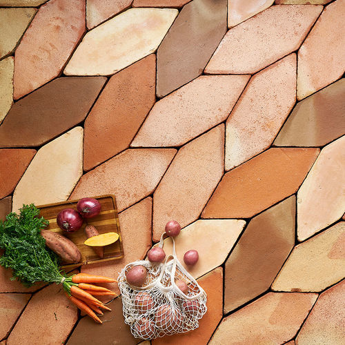 Piastrella in terracotta - PRISMA    - SaldaMena SC - opaca / da interno / da sala