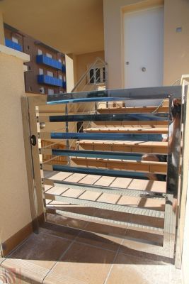 Porta d'ingresso - PIRBA - in acciaio inossidabile / battente / senza vetri