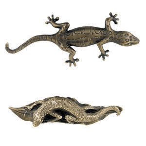 Maniglia per mobile in bronzo - GECKO & LIZARD - Martin Pierce