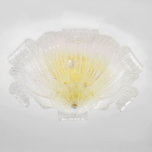 Plafoniera classica - TARTARUGA - Sogni di Cristallo - in vetro soffiato / in vetro di Murano / a incandescenza