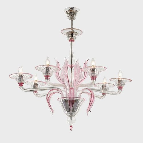 Lampadario classico - DAMOCLE - Sogni di Cristallo - in vetro di Murano / contract / LED