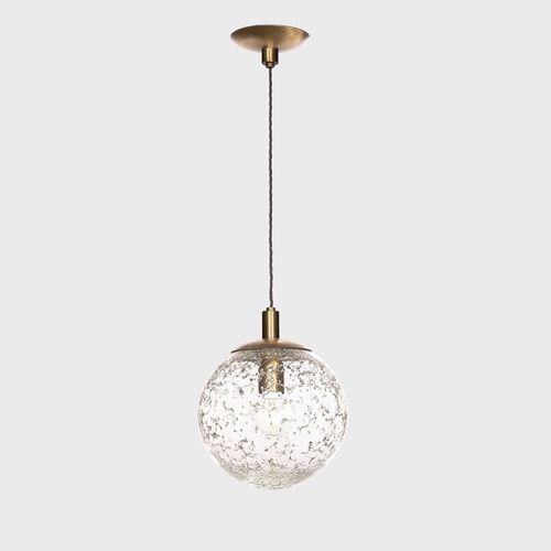 Lampada a sospensione - BALL #004  - Sogni di Cristallo - in vetro di Murano / contemporanea / con cavo
