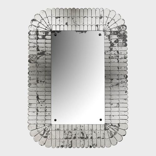 Specchio a muro - FIORENTINO - Sogni di Cristallo - stile veneziano / rettangolare / in vetro di Murano