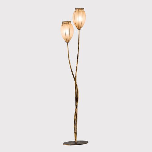 Lampada da terra - DOGE  - Sogni di Cristallo - in metallo / in vetro soffiato / in vetro di Murano
