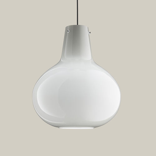 Lampada a sospensione - ONION #2  - Sogni di Cristallo - in vetro soffiato / contemporanea / con cavo