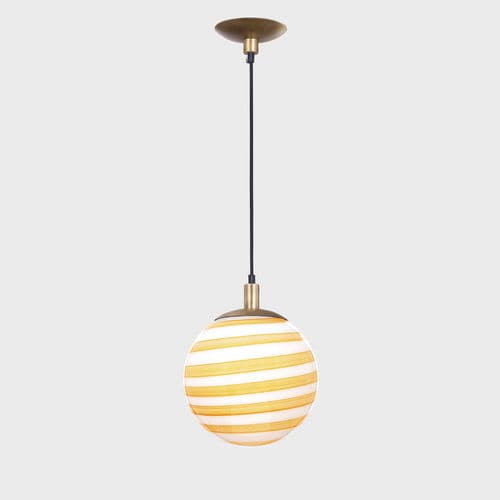 Lampada a sospensione - BALL #014  - Sogni di Cristallo - in vetro soffiato / in vetro di Murano / contemporanea
