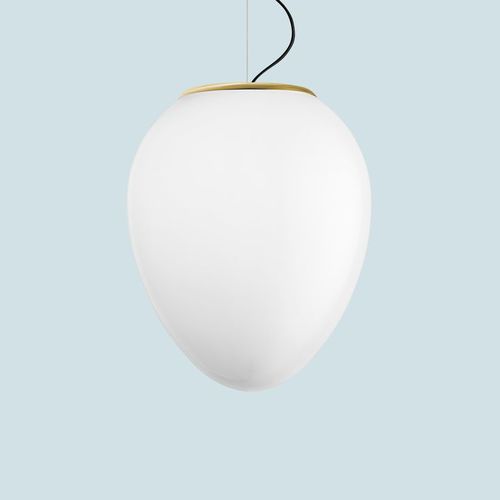 Lampada a sospensione - DINO #2   - Sogni di Cristallo - in vetro soffiato / contemporanea / con cavo