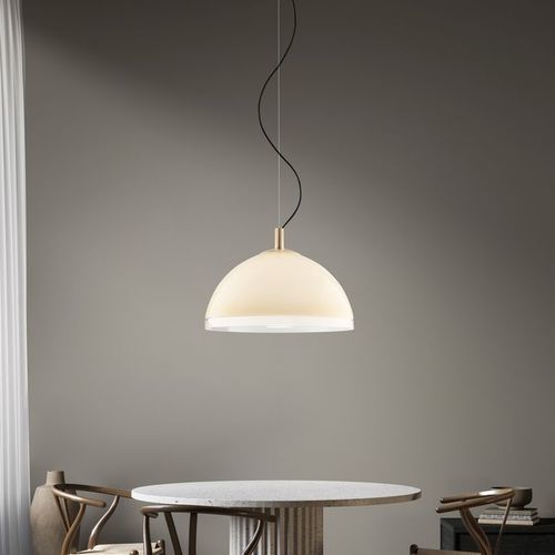 Lampada a sospensione - MUM #1 - Sogni di Cristallo - in vetro soffiato / contemporanea / con cavo