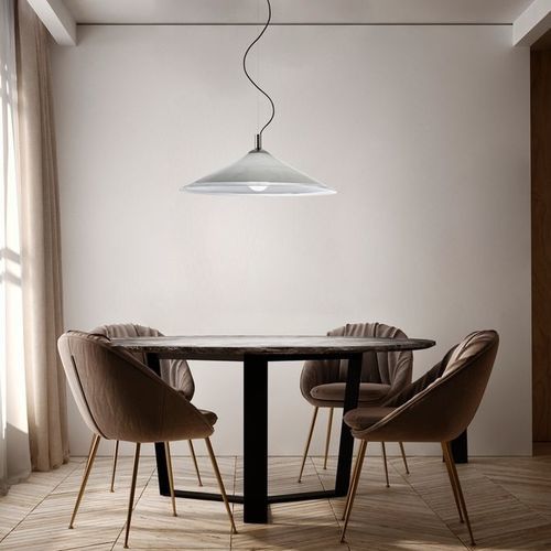 Lampada a sospensione - DOULI #1 - Sogni di Cristallo - in vetro soffiato / contemporanea / con cavo